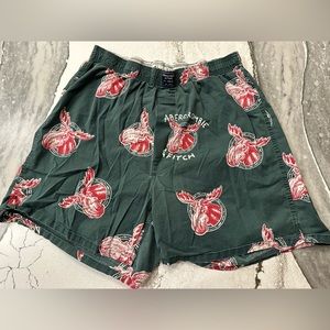 Late 90’s Vintage Abercrombie & Fitch Moose Print Boxers - Large